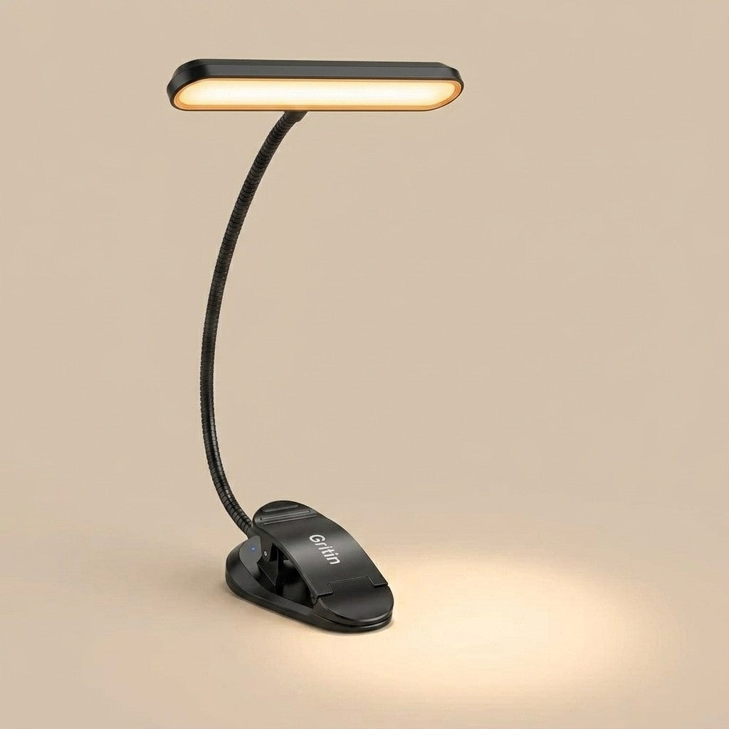 Gritin Rechargeable Clip-On Reading Light